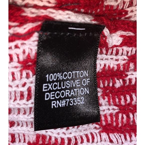 NEW Women’s Novelty Llama Santa Hat Christmas Ugly Pullover Sweater Size XL - Picture 5 of 6